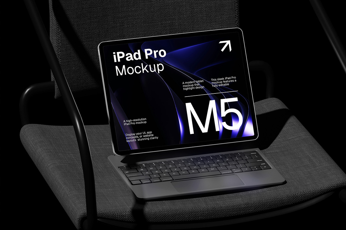 High Quality iPad Pro Mockup, an iPad Mockup by Permadi Creative (Photo 2 of 4)