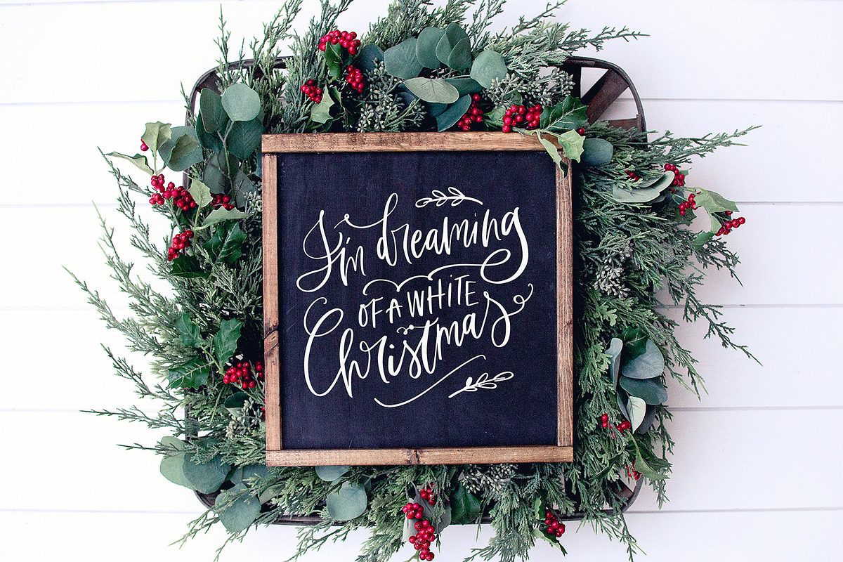 A Handlettered Christmas, a Decorative Illustration by Nicky Laatz (Photo 10 of 18)