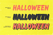 Spicer Rock Horror Font Collection, a Sans Serif Font by 24Design Studios (Thumbnail 9 of 10)
