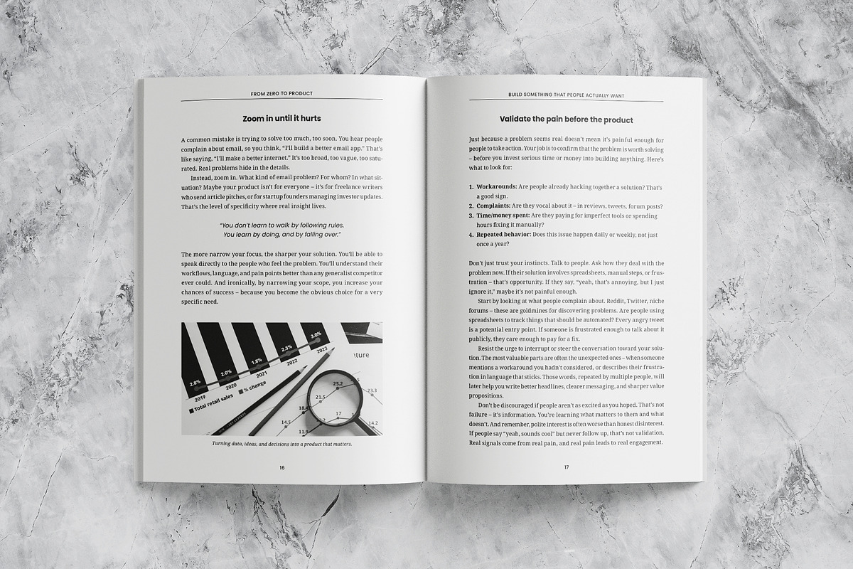 Simple Book Template, a Brochure Template by Template Temple (Photo 9 of 15)