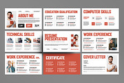 Modern Resume Presentation Template, a Presentation Template by MightyDesign (Thumbnail 1 of 7)