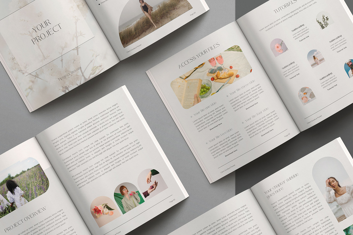 Client Goodbye Packet Canva Template, a Magazine Template by Sierra Creative Studio (Photo 11 of 12)