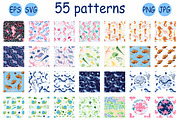 Underwater World Pattern, a Pattern Graphic by Michiru13 (Thumbnail 6 of 19)
