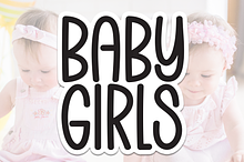 Baby Girls | Script Font