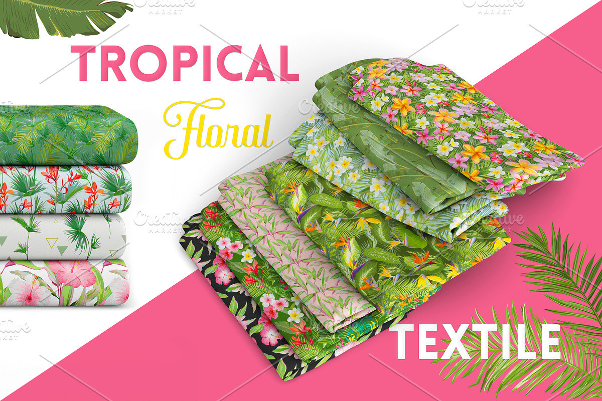 Tropical Design Backgrounds Bundle, an Illustration by Anna Studio (Photo 2 of 10)