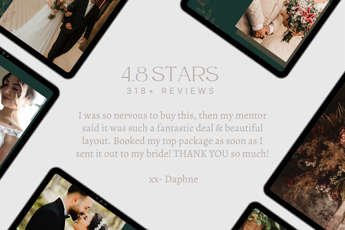 TEAL Bride Photography Guide, a Magazine Template by Signature Edits (Photo 6 of 11)