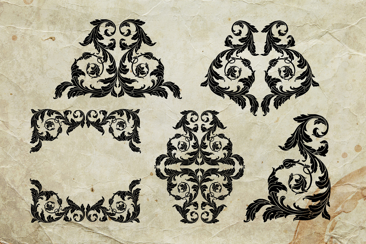 Ornament elements for decorate, a Decorative Illustration by Samira (Photo 6 of 6)
