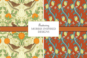 William Morris Patterns, Fruit Theme