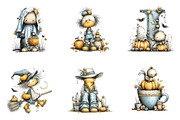 Halloween Embroidery Designs, a Seasonal Illustration by CreationArt (Thumbnail 2 of 4)