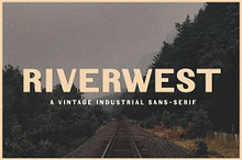 Riverwest Vintage Industrial Font