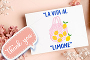 Retro Lemon Market PNG, a Seasonal Illustration by Canvas Craft (Thumbnail 7 of 7)