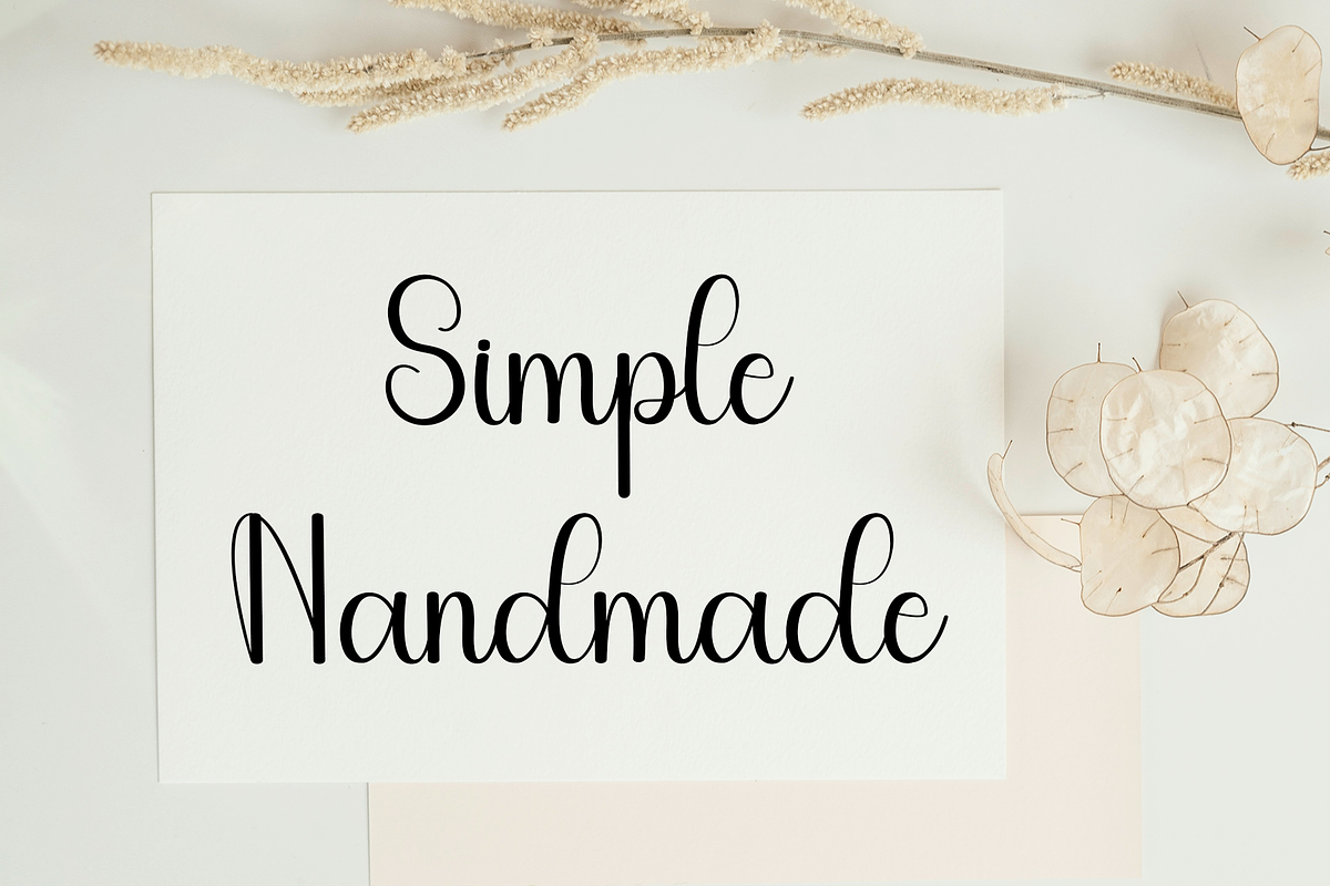 Boho, a Handwritten Font by FreshTypeINK (Photo 6 of 8)