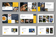 Lunar – Food Business PowerPoint, a Presentation Template by Dens Creative Studio (Thumbnail 4 of 6)
