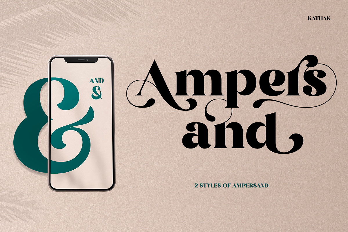 Kathak - Modern Classy Serif Font, a Serif Font by Ekahermawan (Photo 13 of 14)