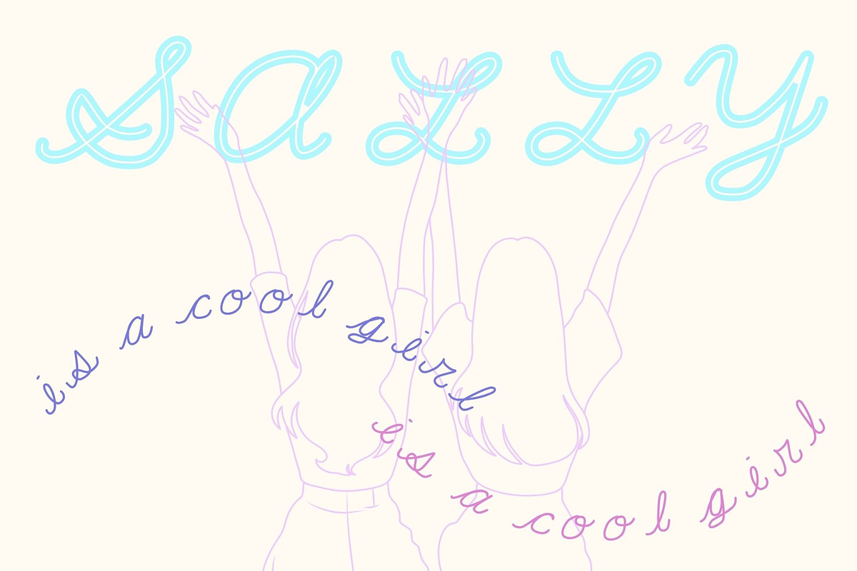 Cursive Practice a Hand-drawn Font, a Handwritten Font by Eryn Rose Design (Photo 7 of 11)
