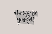 Bubbly Script, a Script Font by Beck McCormick (Thumbnail 4 of 10)