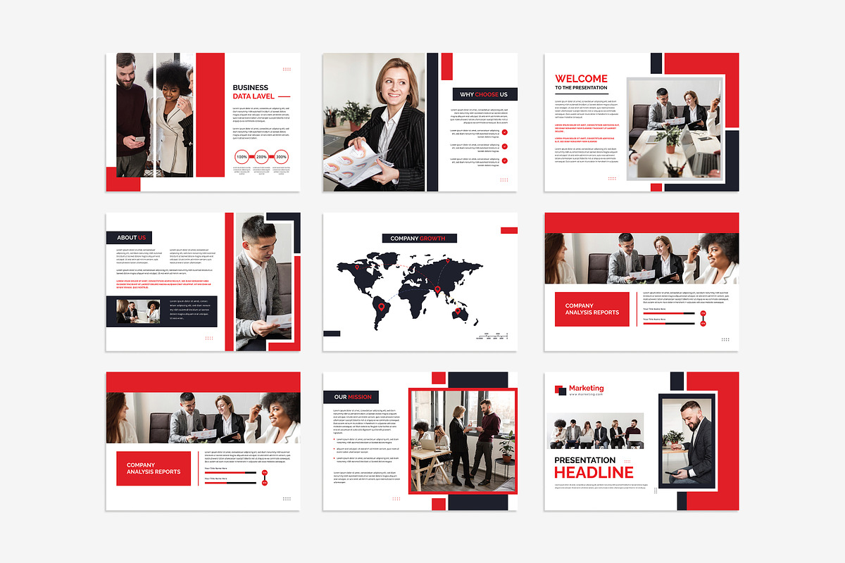 Business Plan Presentation Template, a Presentation Template by creative-mint (Photo 8 of 15)