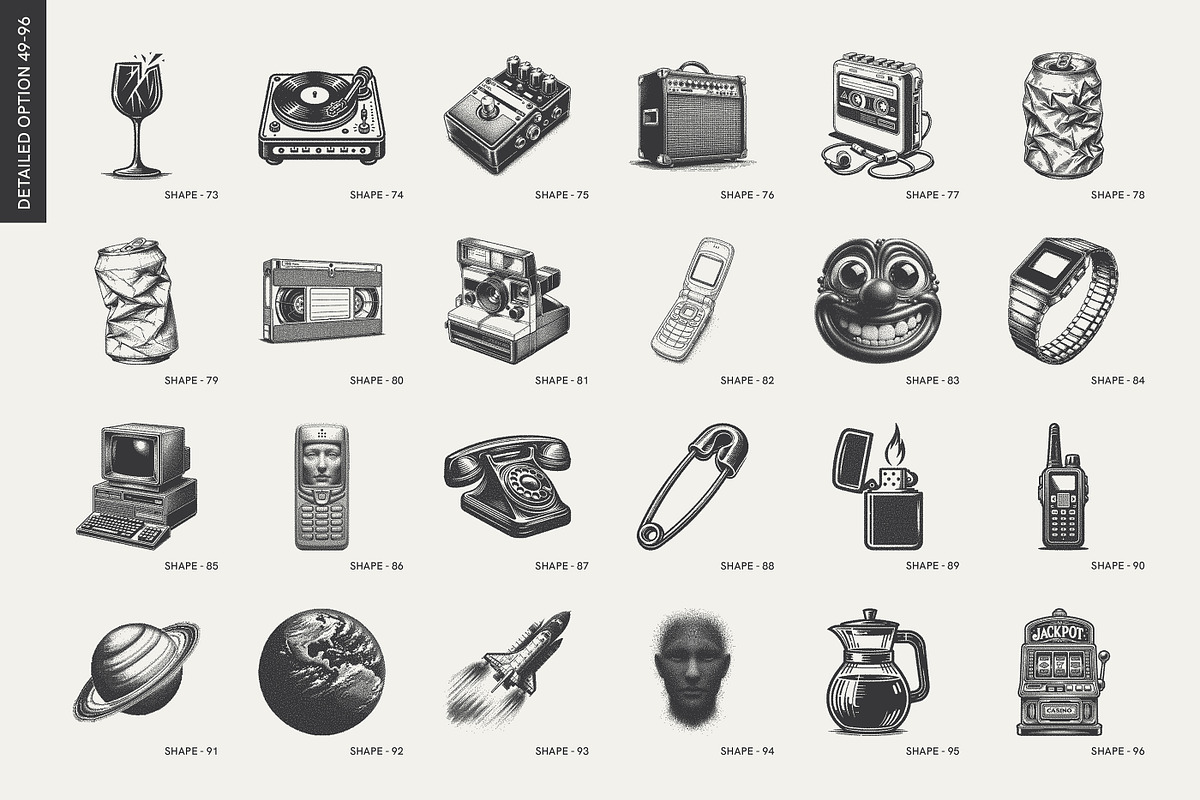 8-Bit Art. Pixelated Graphic Pack, a Graphic by Vanzyst (Photo 6 of 12)