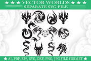 The Dragon Symbol SVG,The Dragon SVG, an Object Graphic by VectorWorlds (Thumbnail 2 of 3)
