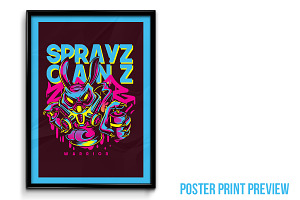 Sprayz Canz Illustration