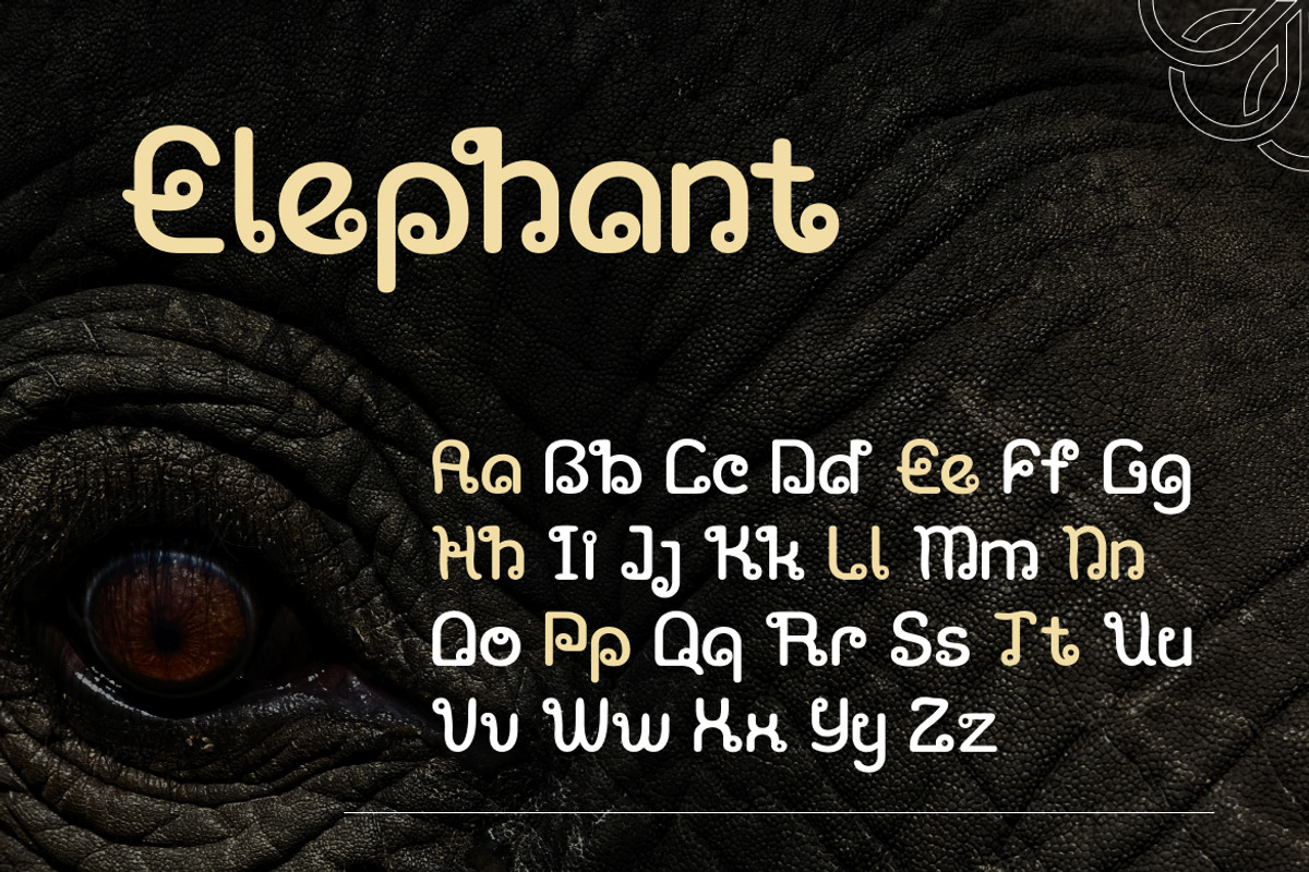 Aunthara Creative Font, a Handwritten Font by Vadovastd (Photo 3 of 7)