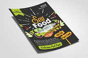 Sea Food Restaurant Menu Flyer, a Flyer Template by Business Flyers (Thumbnail 2 of 2)
