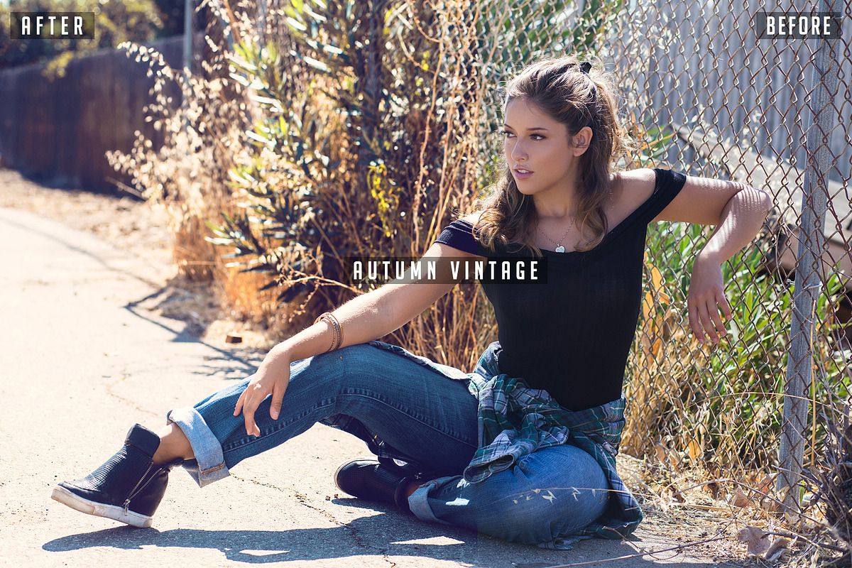 9 Premium Vintage Photoshop Actions, an Action Add-On by Light Hero Studios (Photo 2 of 10)