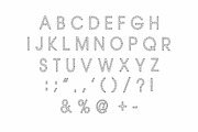 Dotted Flash, a Handwritten Font by Fourteen Letter (Thumbnail 5 of 6)
