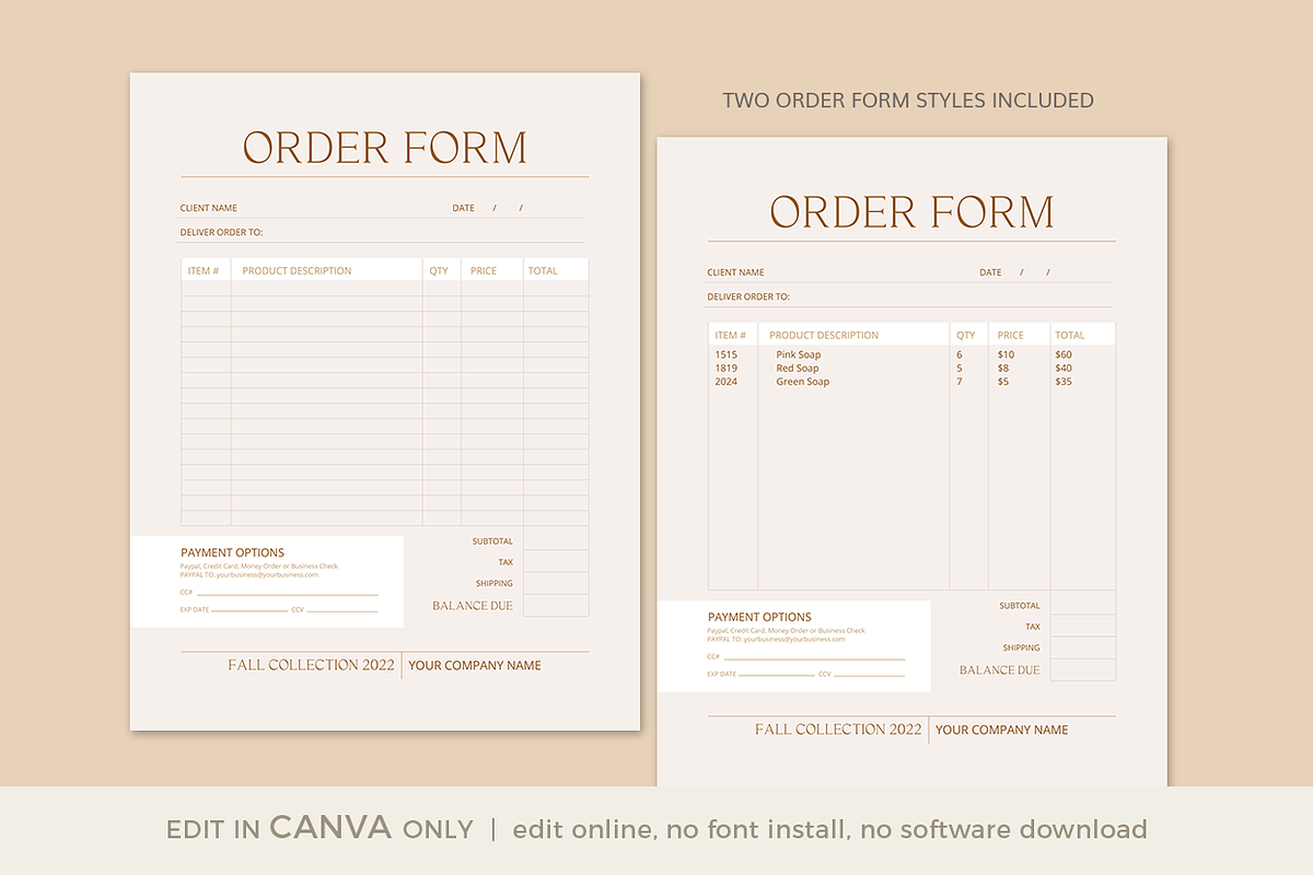 Wholesale Catalog Template CANVA, a Magazine Template by Digiluxe (Photo 4 of 7)