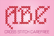 Cross Stitch Display Font Bundle, a Font by GG Design (Thumbnail 7 of 23)
