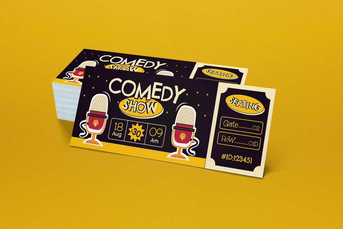 Comedy Show Ticket preview 2