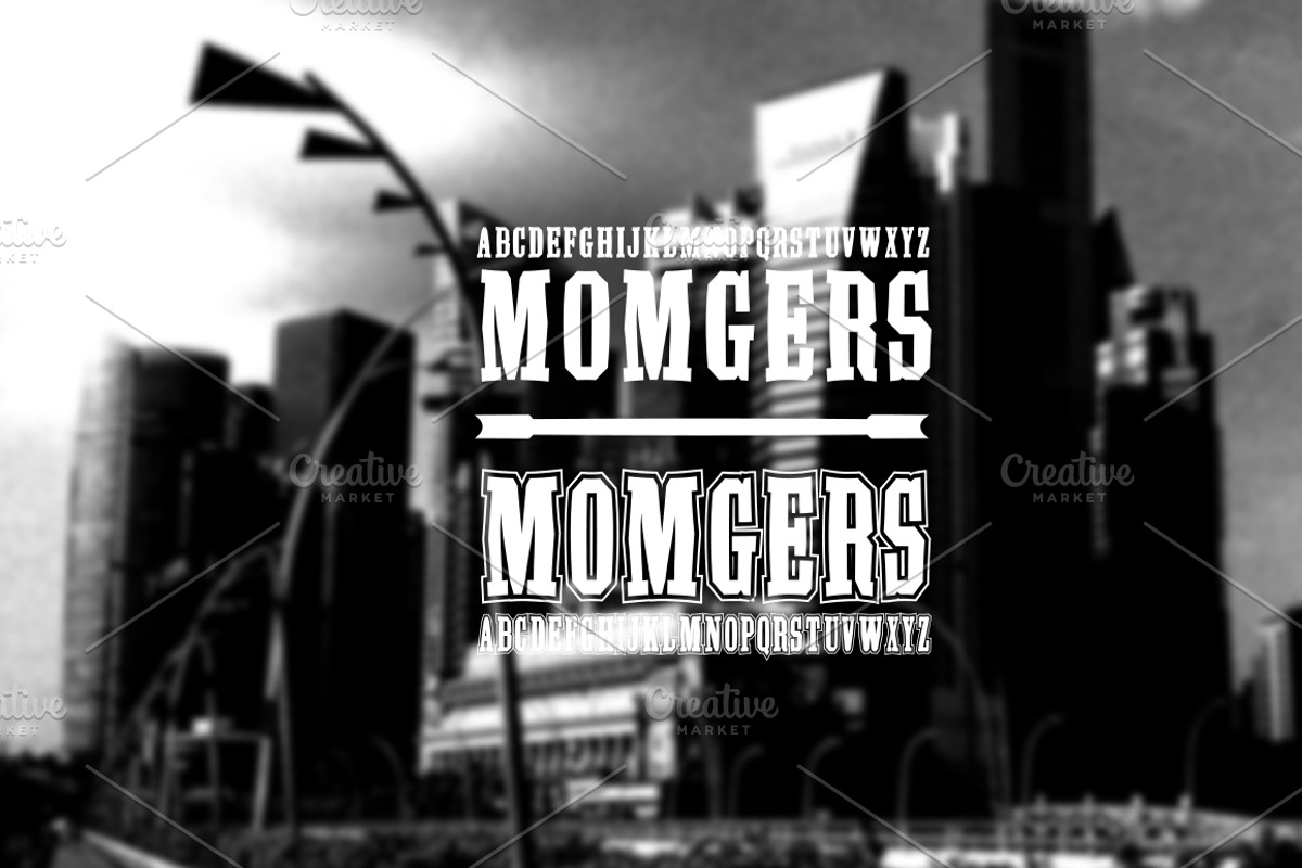 Font | 2 fonts - Momgers College