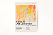 Minimal Exhibition Poster Template, a Poster Template by LePosey Studio (Thumbnail 5 of 9)