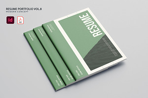 Resume Portfolio Vol.8, a Resume Template by Bewalrus Studio