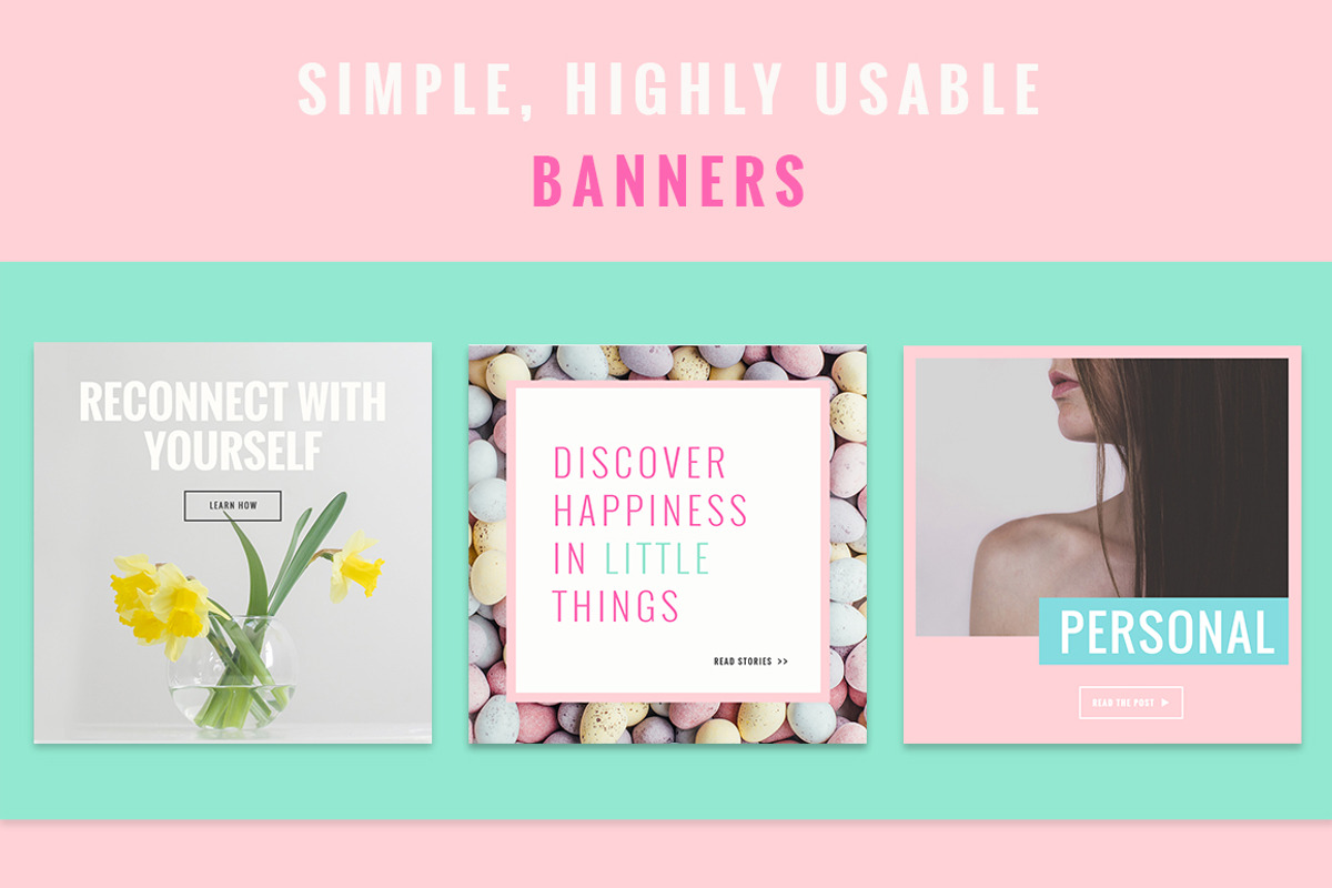 Colorful Social Media Designs, a Social Media Template by NordWood (Photo 9 of 10)