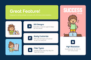 300 Business Flat Icons, an Emoji Icon by Prosymbols (Thumbnail 2 of 15)