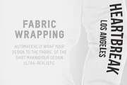 LA Apparel HF04 Heavy Fleece Pants, a Bottom Mockup by Pixel Sauce™ (Thumbnail 5 of 6)