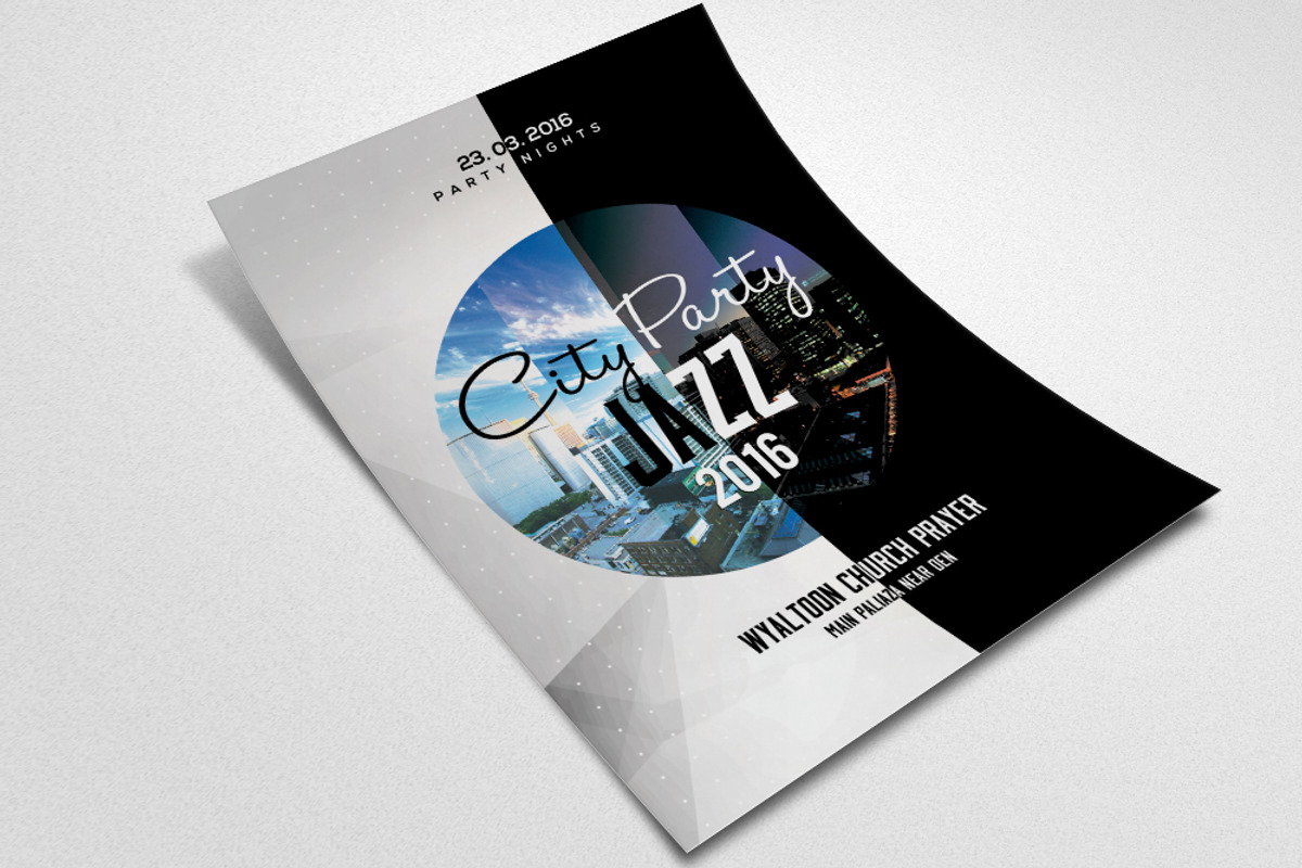 Jazz Flyer & Poster Template, a Flyer Template by Business Flyers (Photo 2 of 2)