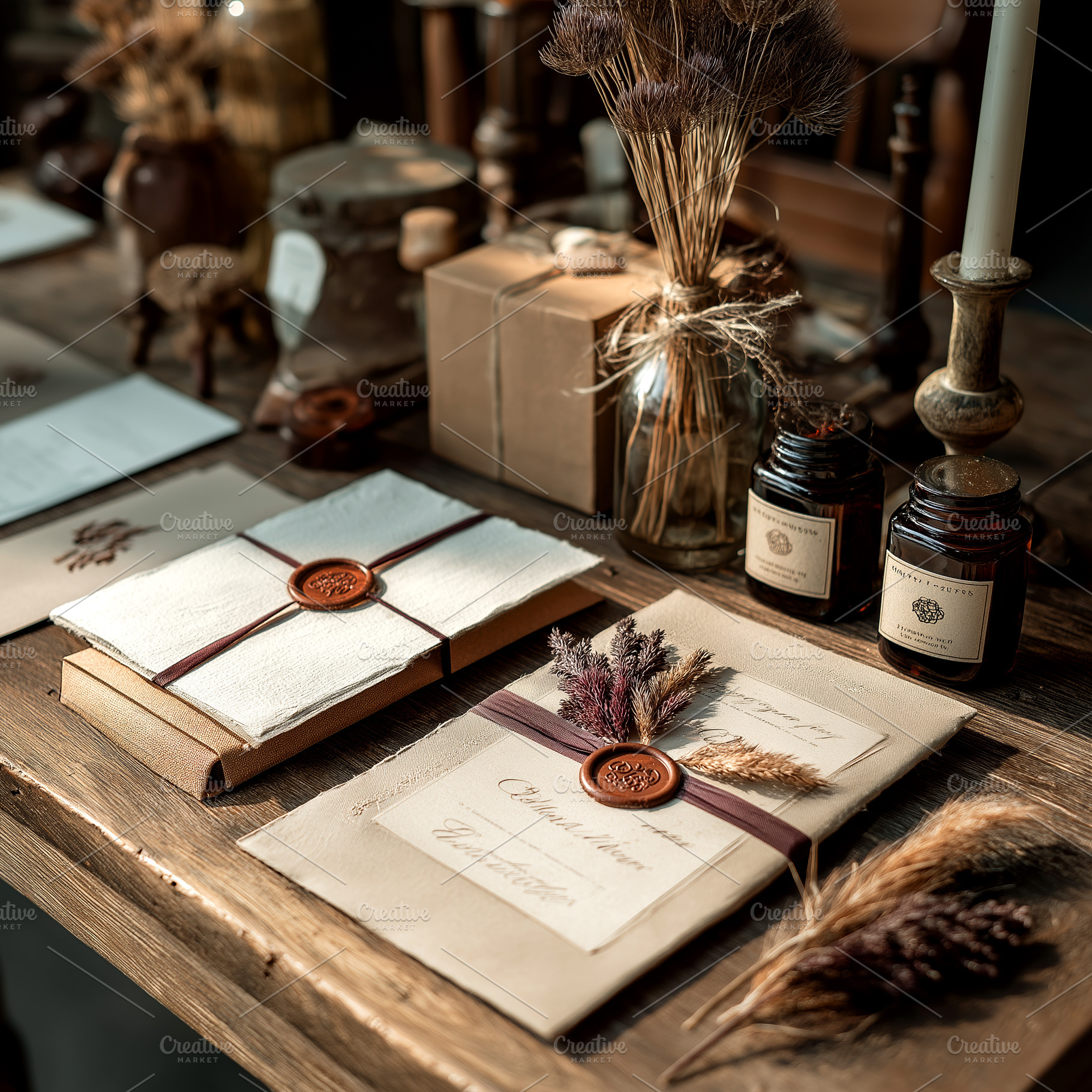 Rustic Gift Wrapping, an Arts & Entertainment Photo by Ocean Digital Art