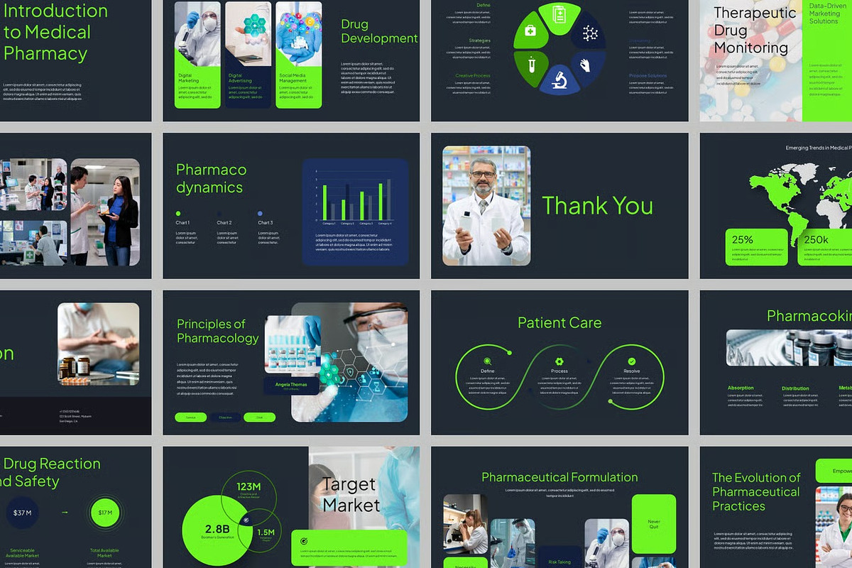 Medical Pharmacy Keynote, a Presentation Template by Fit-tee (Photo 2 of 2)