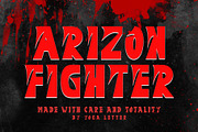 Arizon Fighter, a Blackletter Font by Yoga Letter (Thumbnail 1 of 7)
