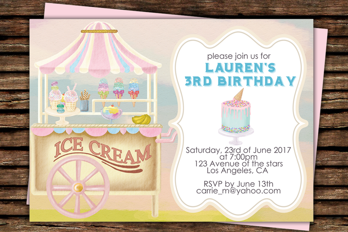 DIY Ice Cream Cart Printable, a Graphic by Artseez