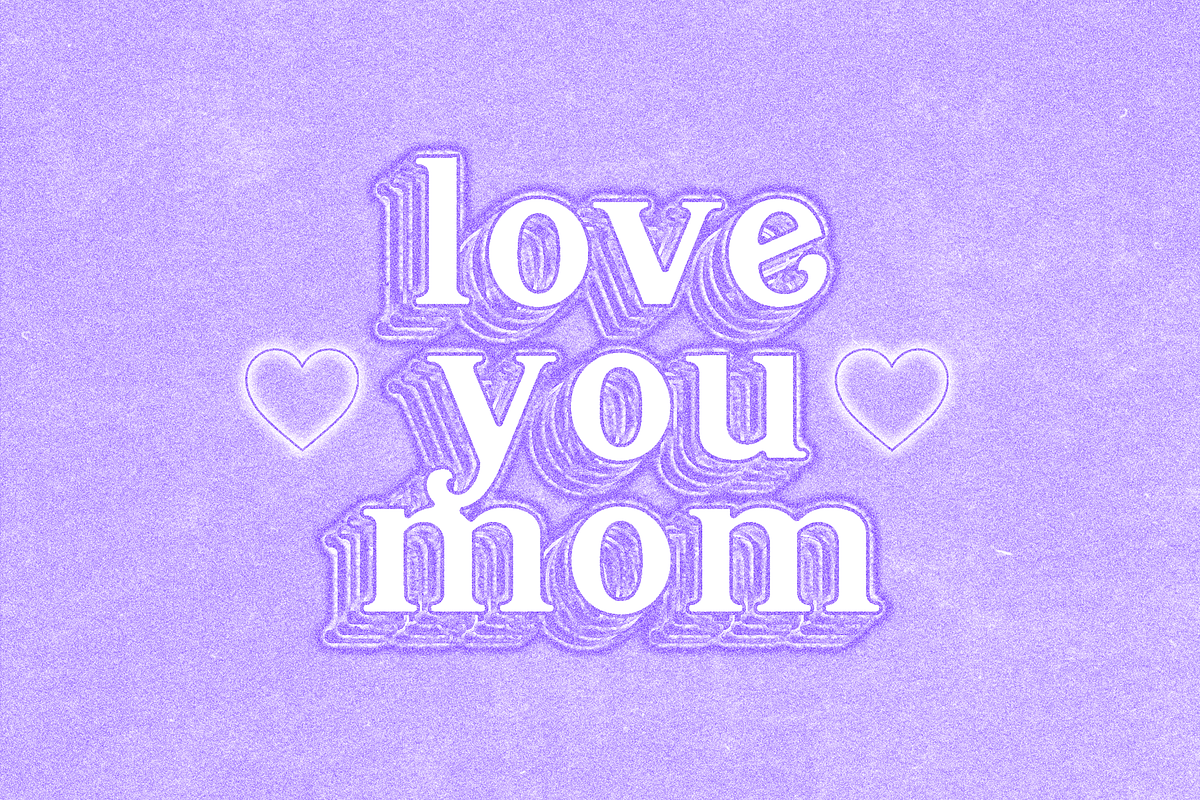Mother's Day Vintage Text Effect, a Layer Style Add-On by Xtrahive (Photo 2 of 3)