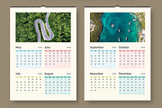 Monthly Wall Calendar Template 2026, a Stationery Template by MightyDesign (Thumbnail 4 of 7)