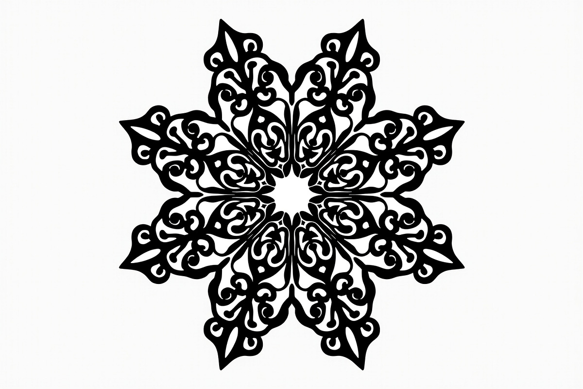 Floral Ornament Mandala Bundle, an Illustration by Artivon (Photo 3 of 9)