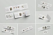 A4 Landscape Trifold Brochure Mockup, an Advertising Mockup by Hubzway (Thumbnail 1 of 7)