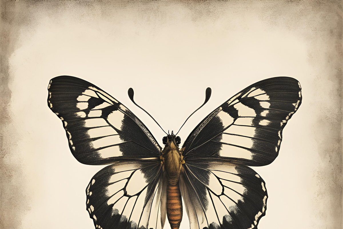 Vintage Butterflies, an Animal Illustration by Karliefie (Photo 5 of 5)