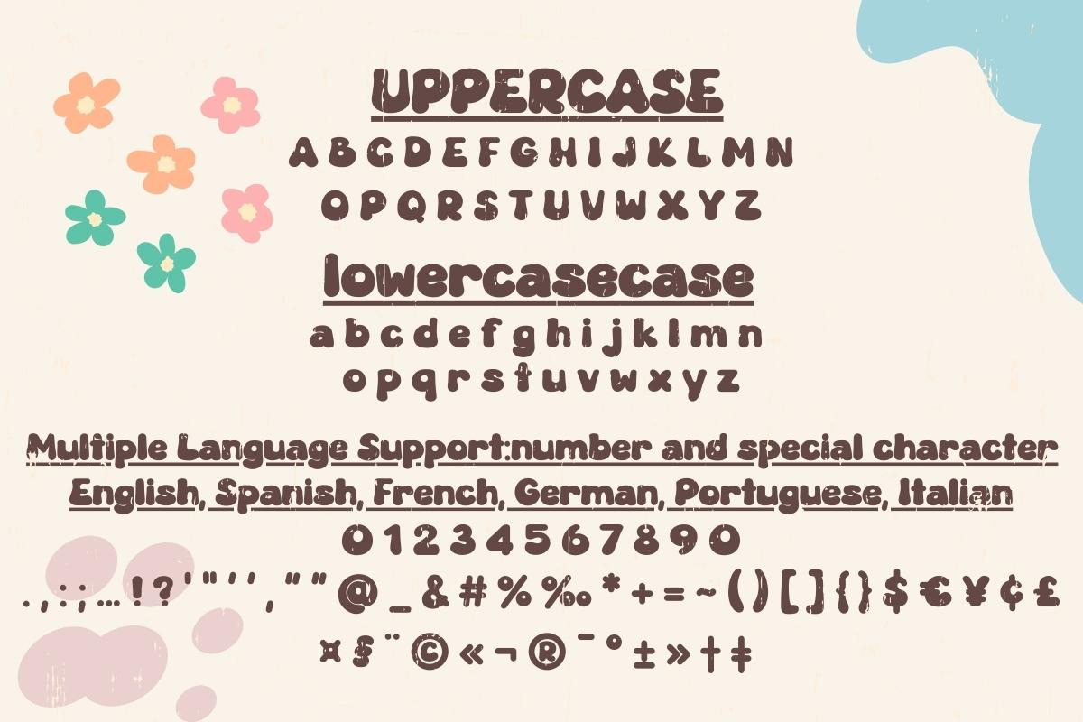 Groovy Era - Handwritten, a Handwritten Font by Charmingbear59.design (Photo 5 of 5)
