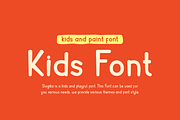 Slogika - Kids Font, a Sans Serif Font by Iqsiart Studio (Thumbnail 2 of 6)