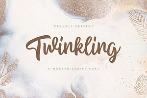 Twinkling - Modern Script Font